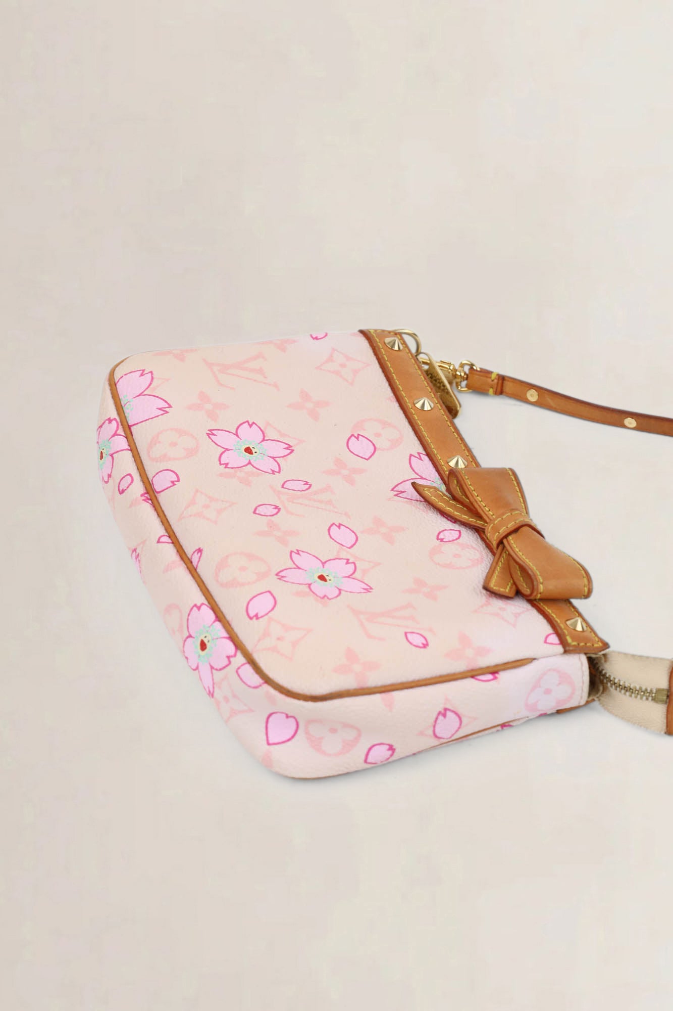 Louis Vuitton x Takashi Murakami Pink Cherry Blossom Monogram Crossbody Bag