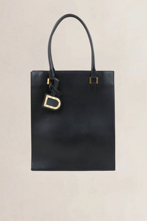 Delvaux Black Le Jeff Shoulder Bag
