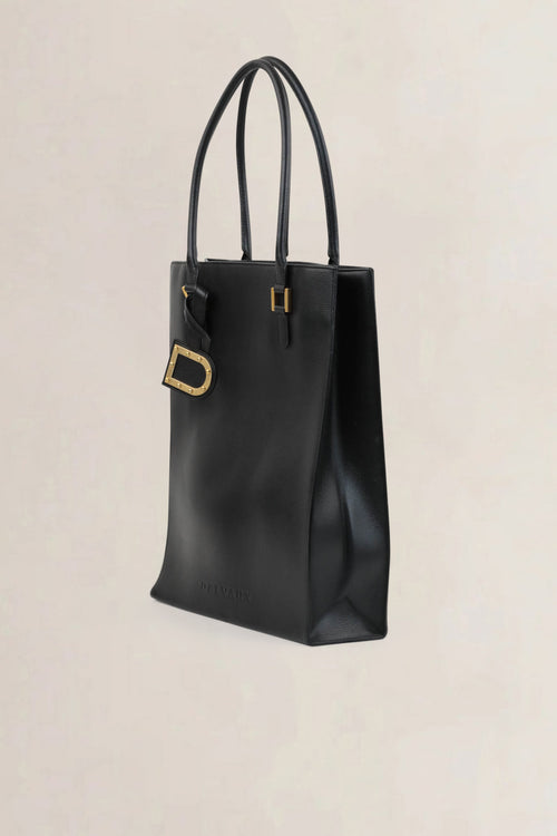 Delvaux Black Le Jeff Shoulder Bag