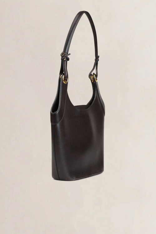 Delvaux Brown Séducteur Shoulder Bag