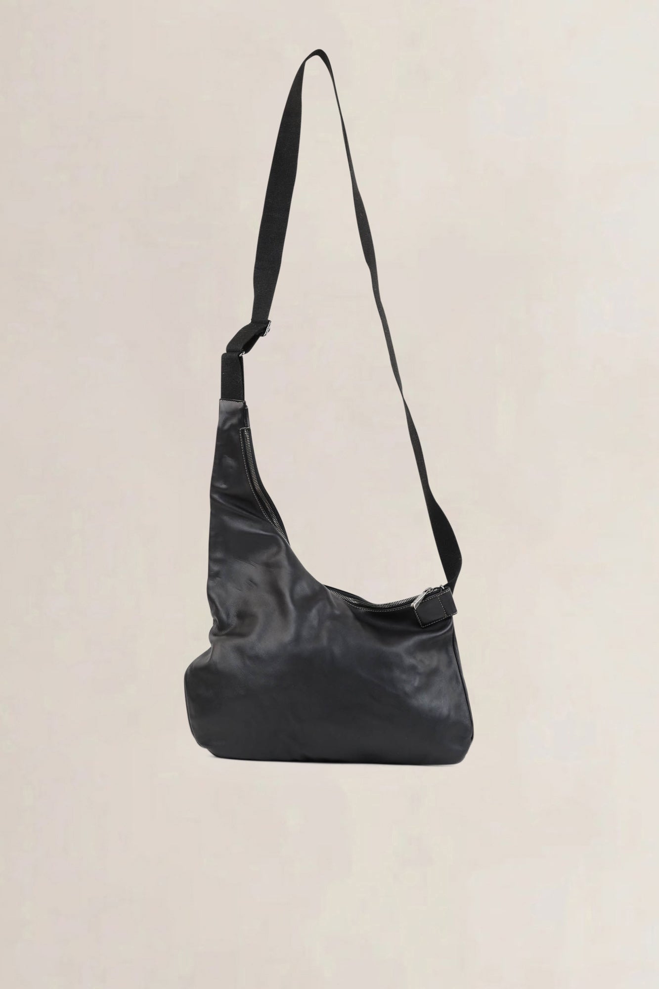 Deux de Delvaux Black Crossbody Bag