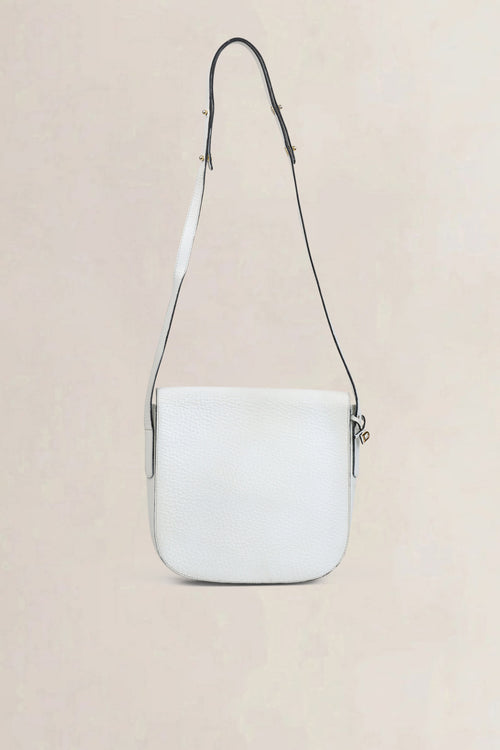 Delvaux White Leather Crossbody Bag