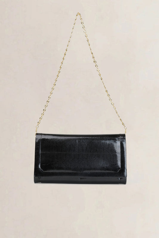 Vintage Black Evening Shoulder Bag