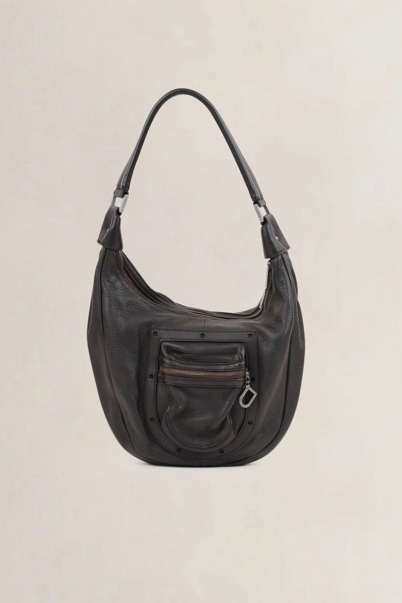 Delvaux Brown Le Pauline PM Shoulder Bag