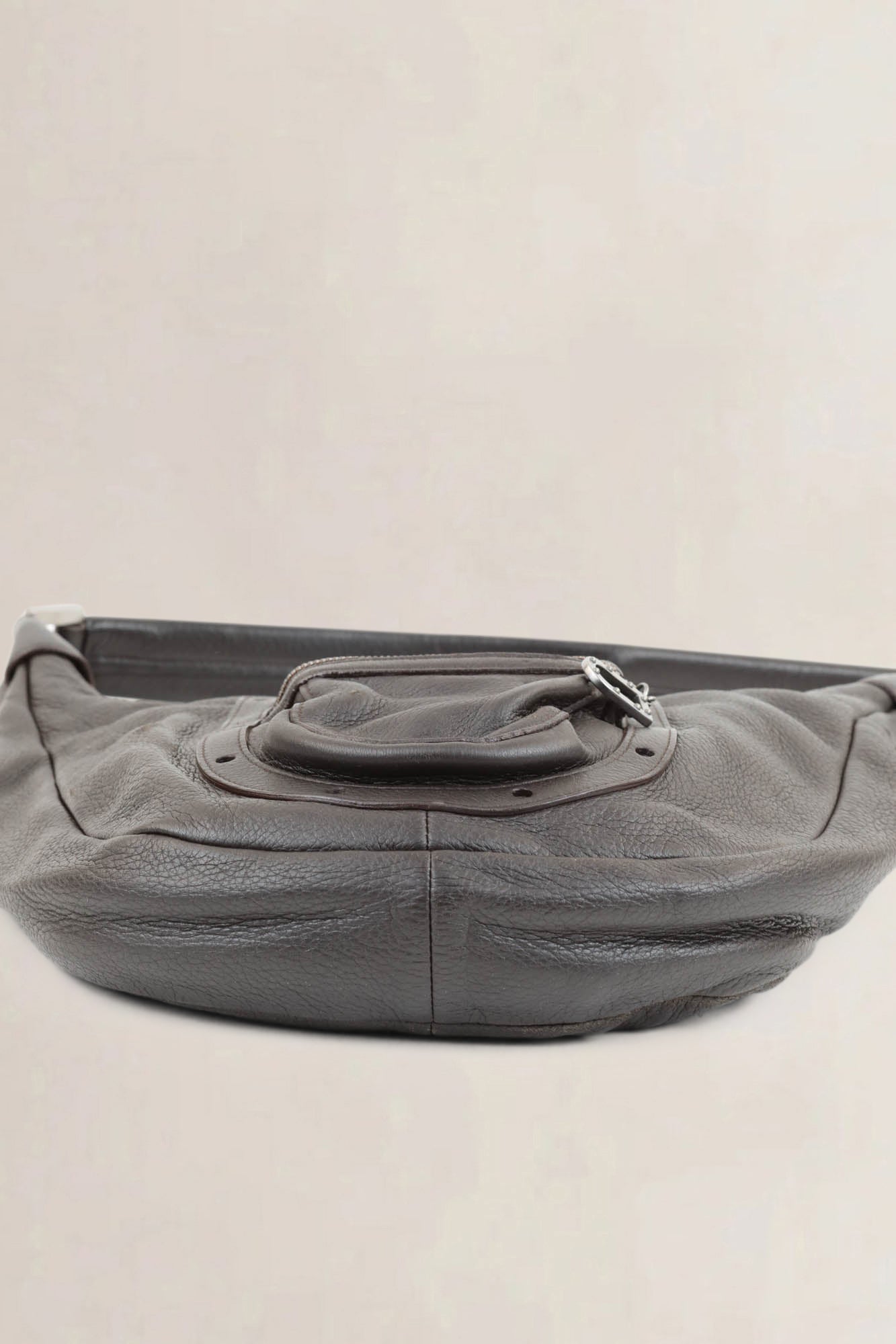 Delvaux Brown Le Pauline PM Shoulder Bag