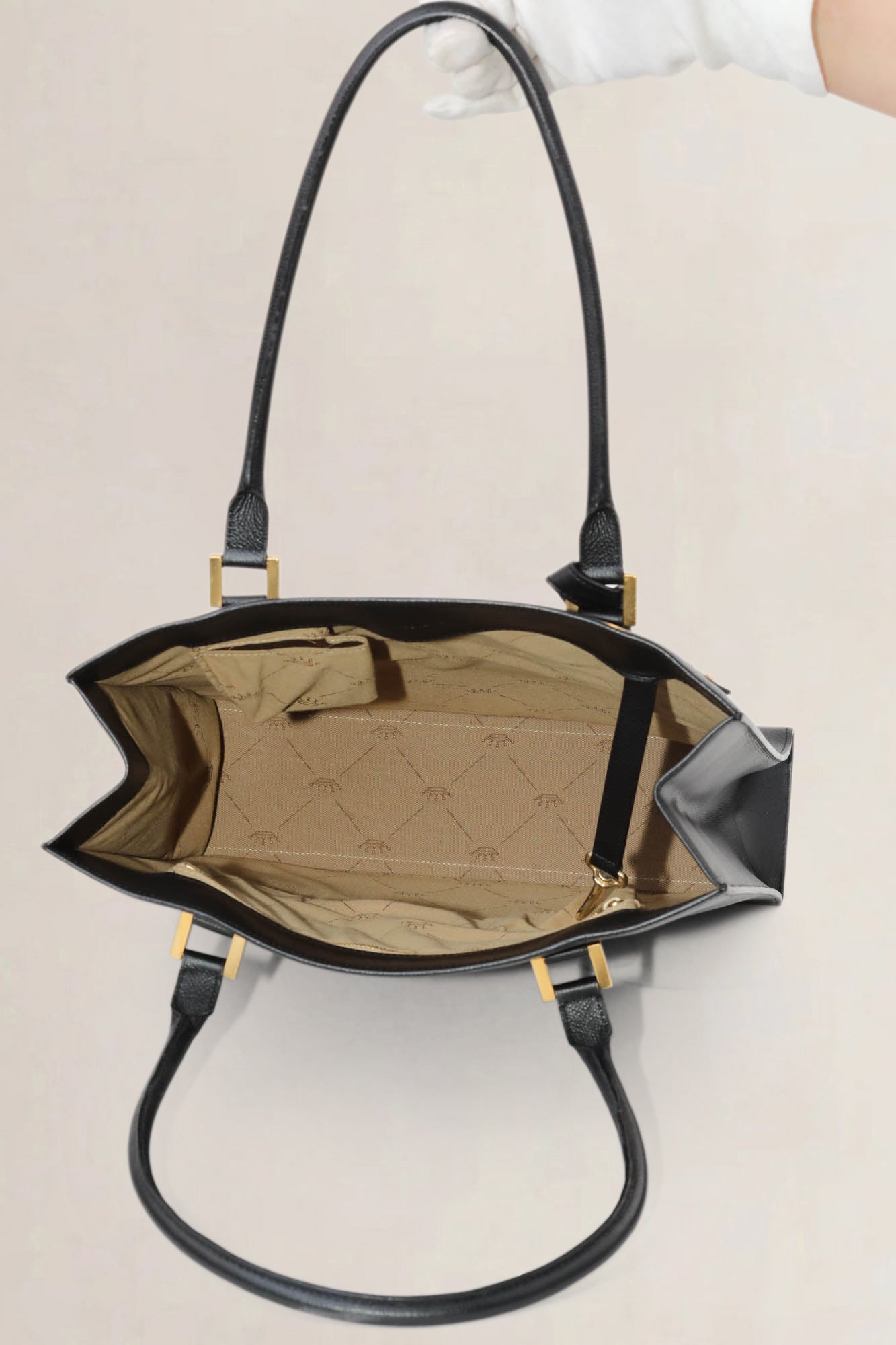 Delvaux Black Le Jeff Shoulder Bag