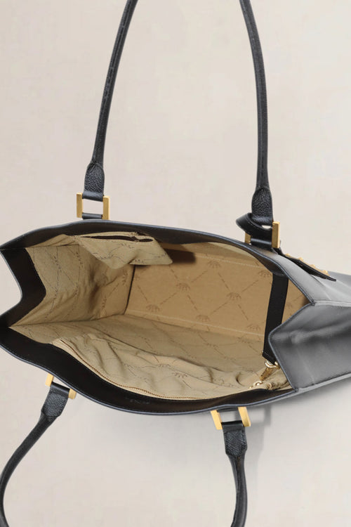 Delvaux Black Le Jeff Shoulder Bag