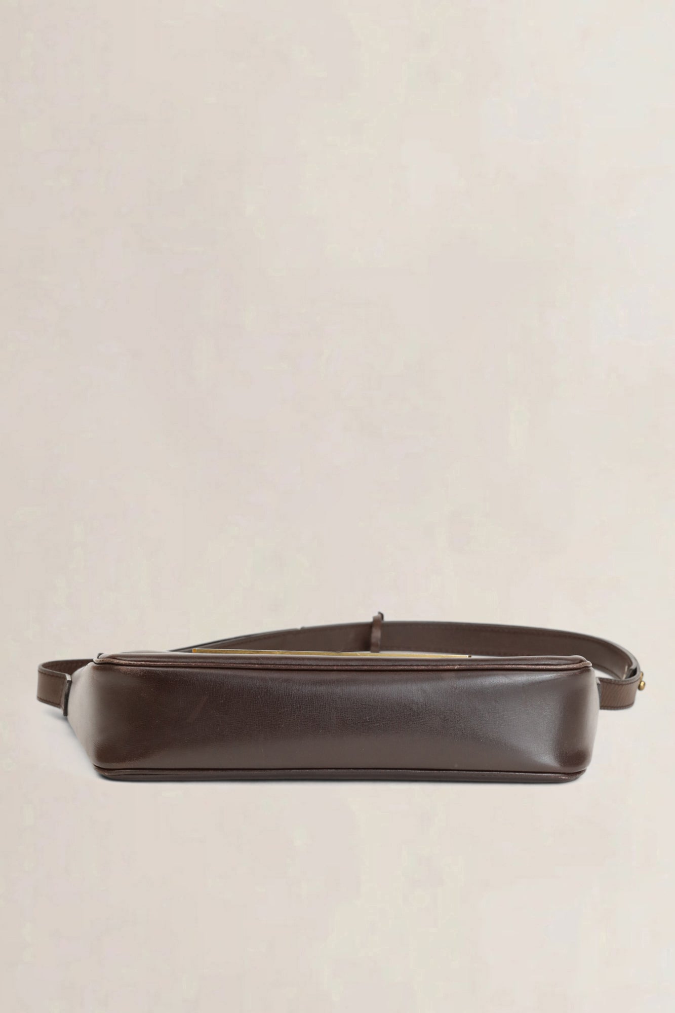 Delvaux Brown Shoulder Bag