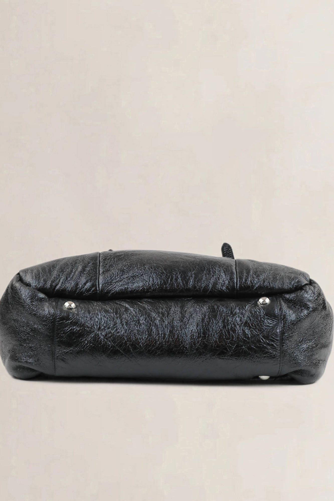 Prada Black Patent Leather Shoulder Bag