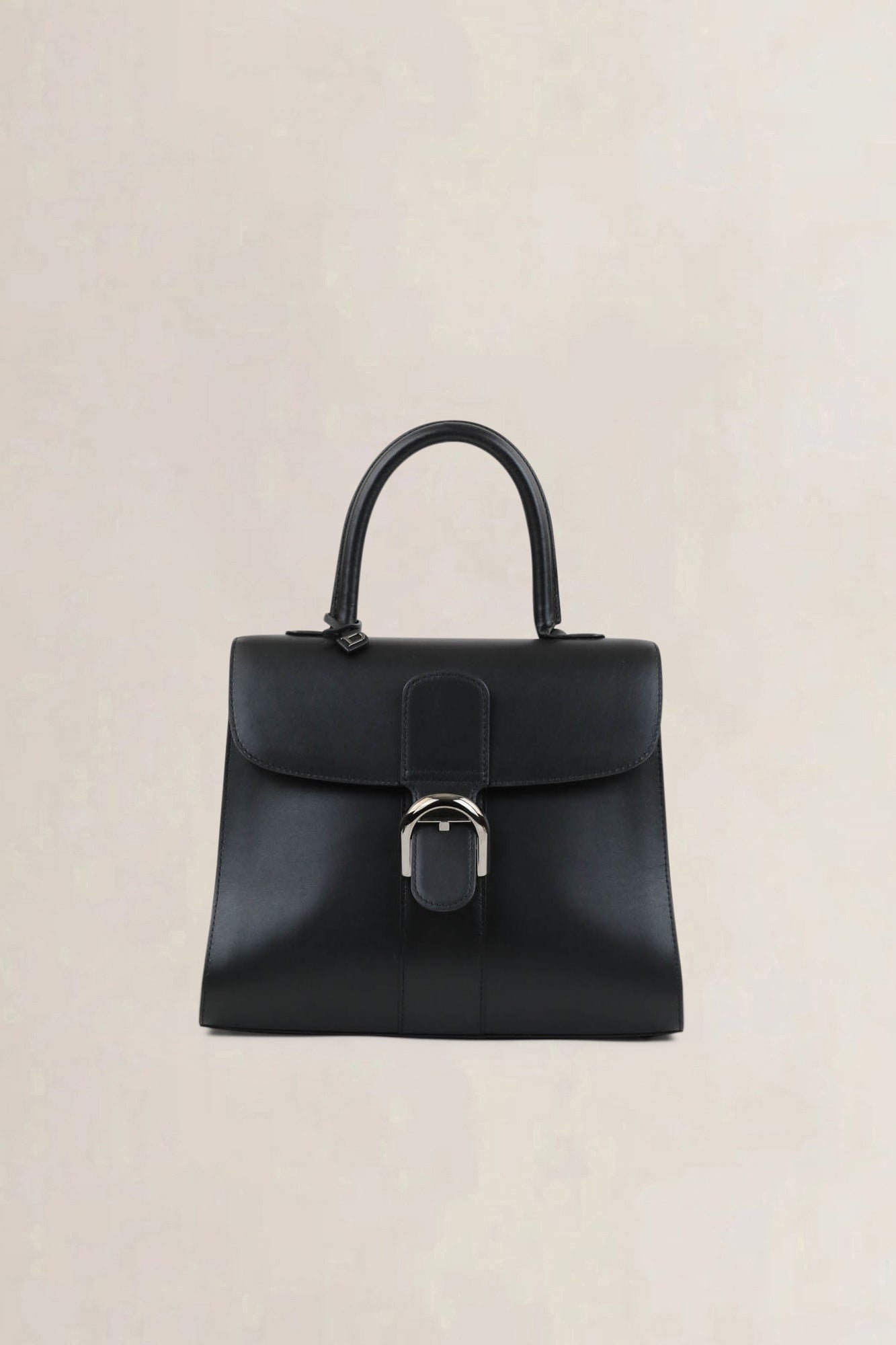 Delvaux Black Brillant MM Crossbody Bag