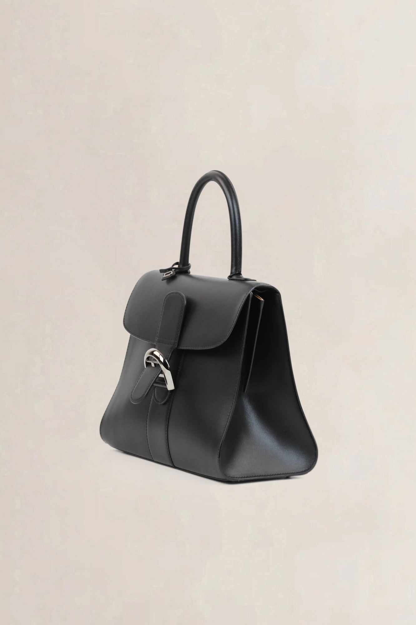 Delvaux Black Brillant MM Crossbody Bag