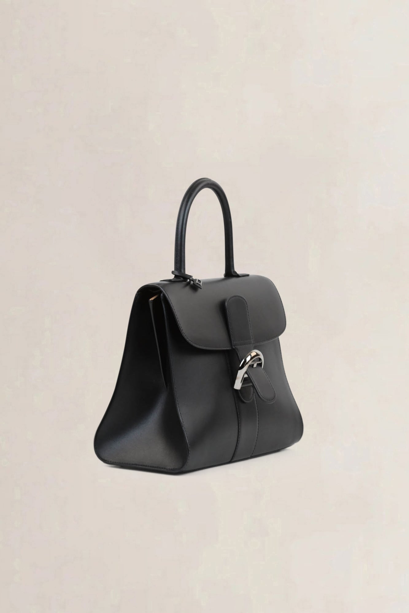 Delvaux Black Brillant MM Crossbody Bag