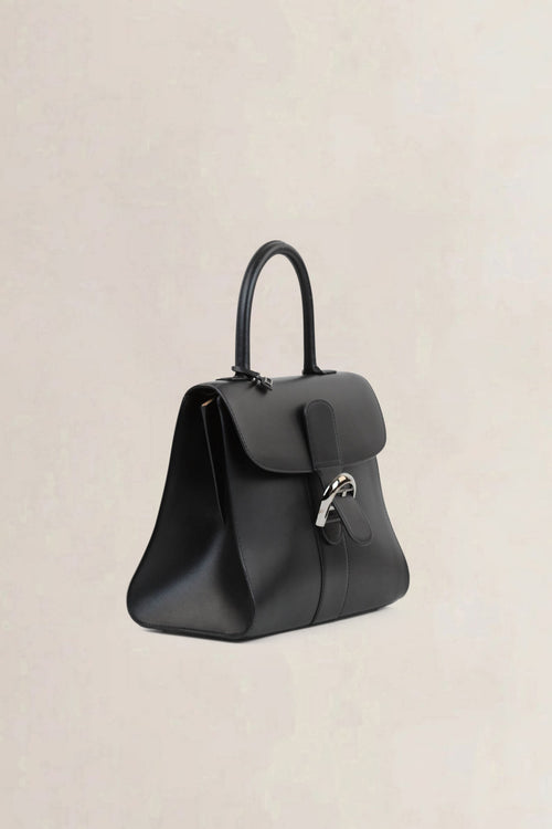 Delvaux Black Brillant MM Crossbody Bag