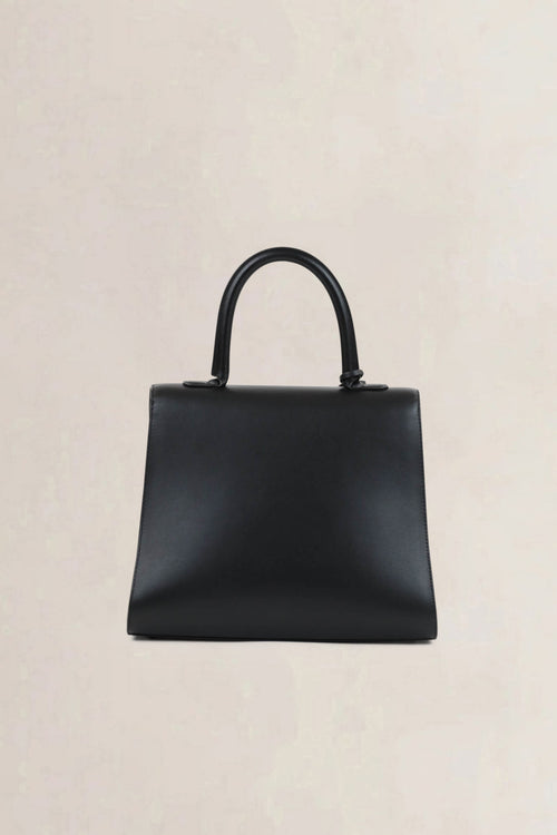 Delvaux Black Brillant MM Crossbody Bag
