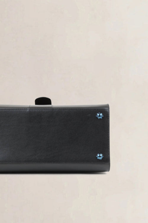 Delvaux Black Brillant MM Crossbody Bag