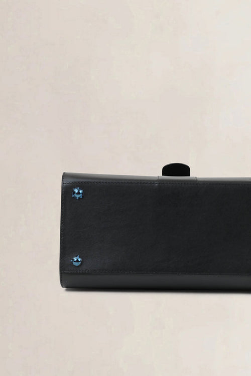 Delvaux Black Brillant MM Crossbody Bag