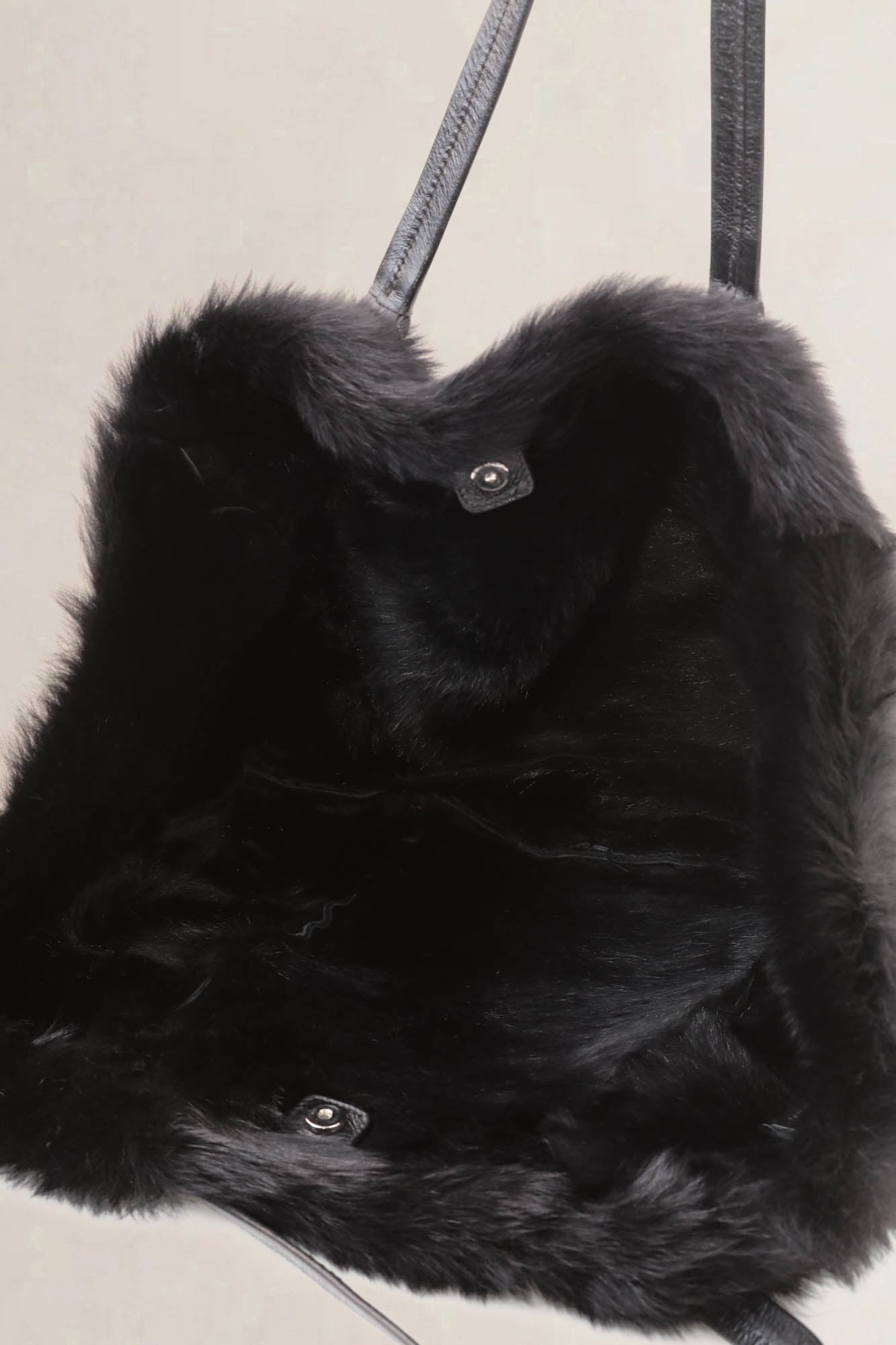 Prada Black Patent Leather Shoulder Bag