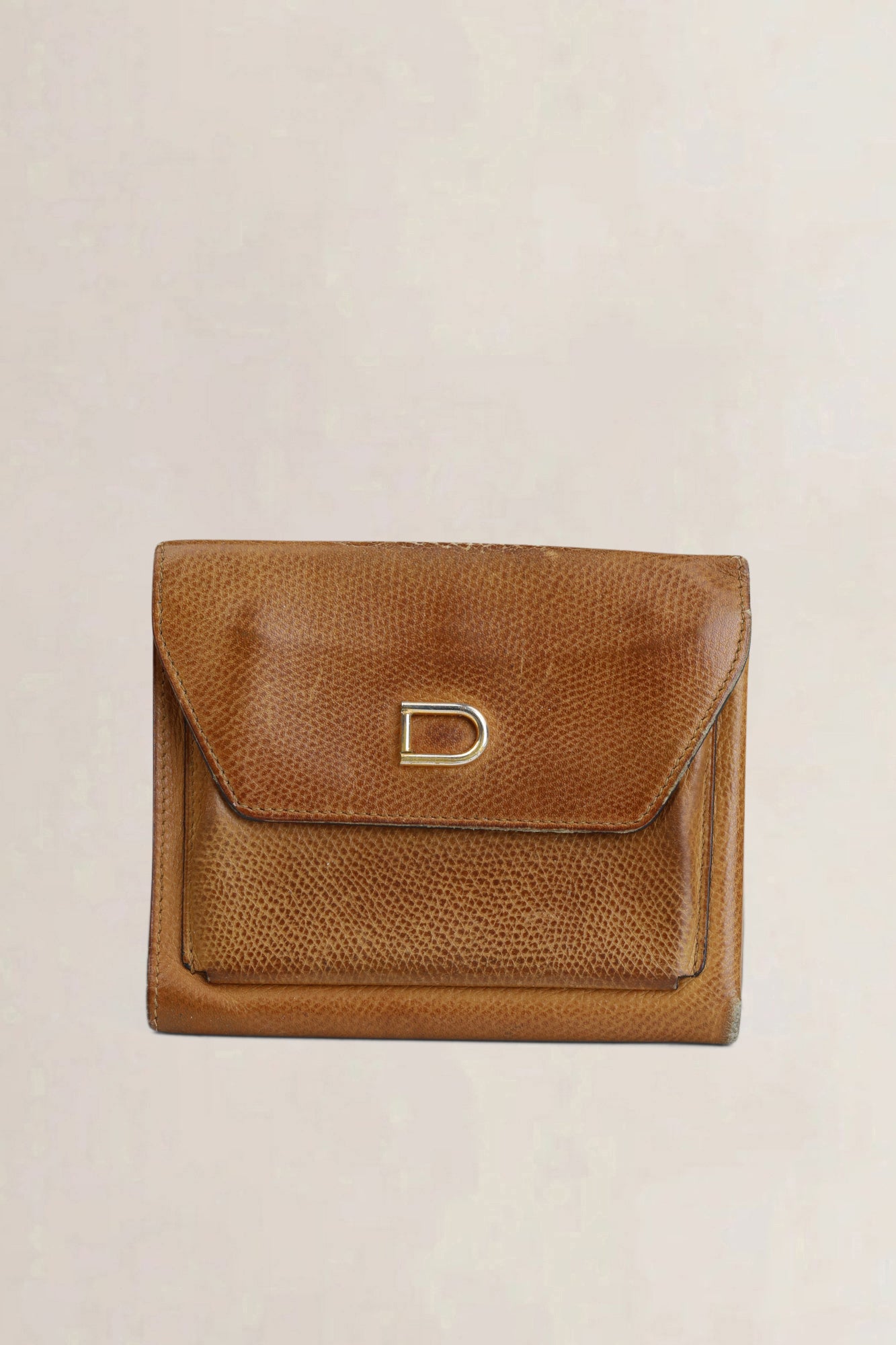 Delvaux Camel Wallet