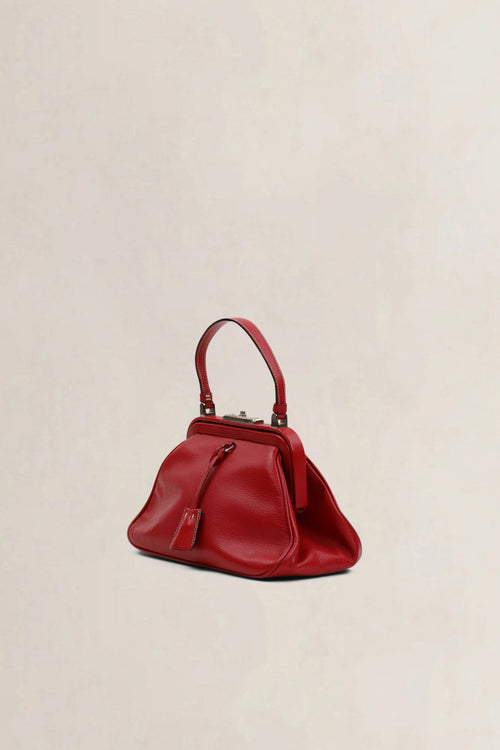 Pair of Prada Red Doctors Top Handle Bag