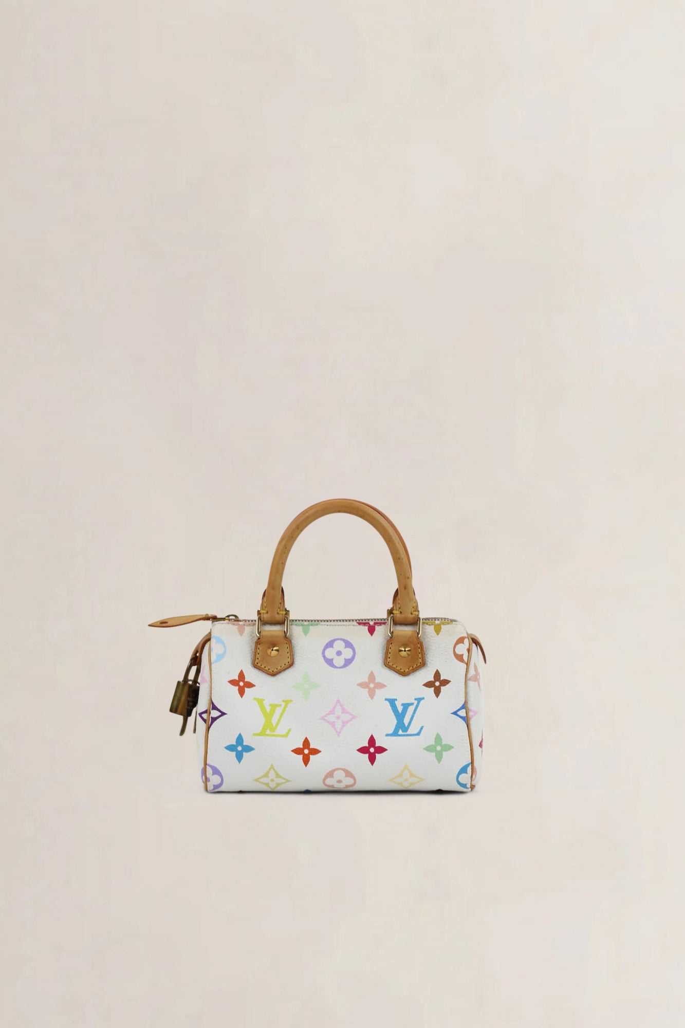 Louis Vuitton x Takashi Murakami Nano Speedy Top Handle Bag