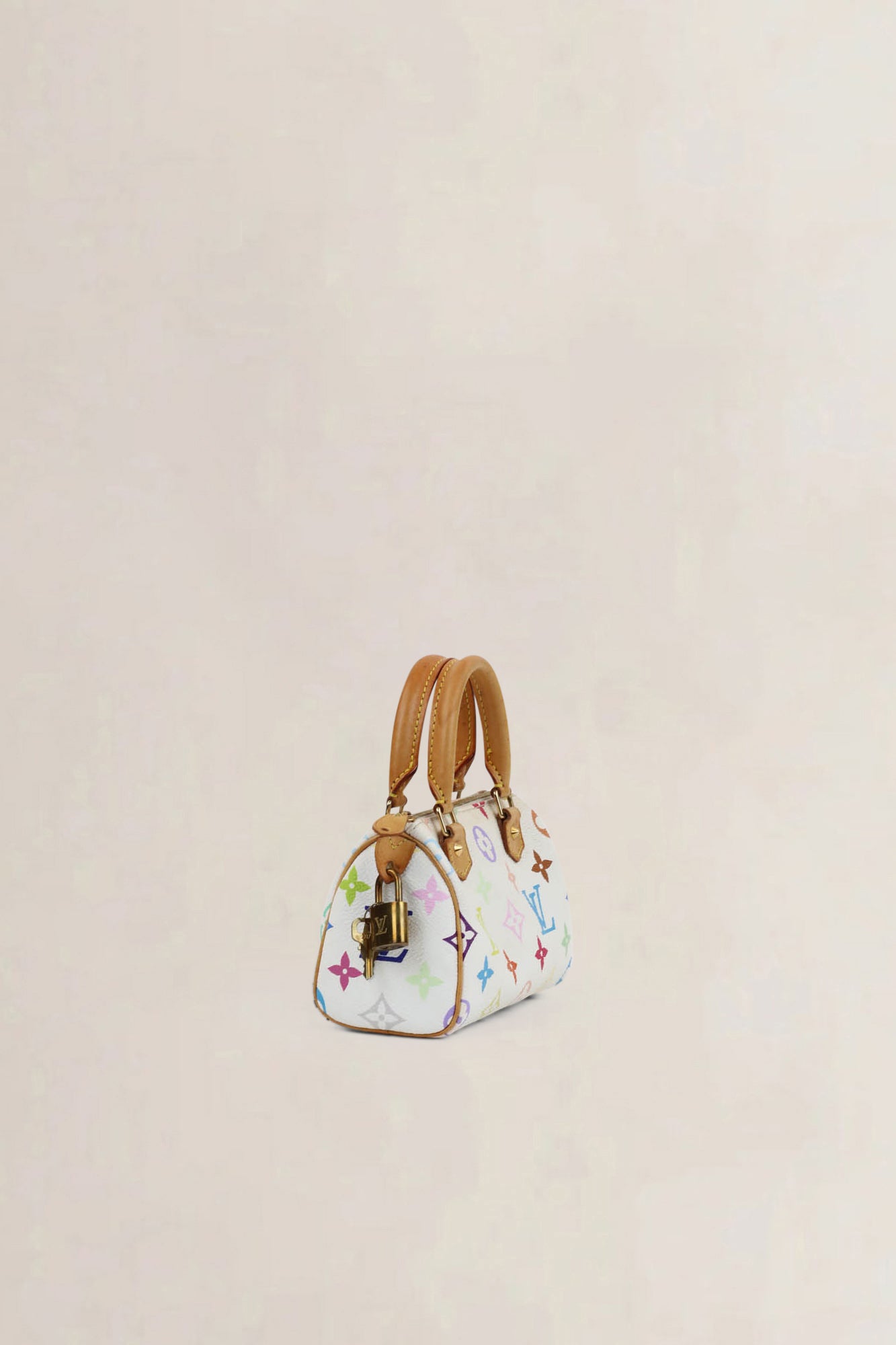 Louis Vuitton x Takashi Murakami Nano Speedy Top Handle Bag