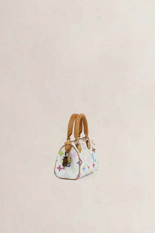 Louis Vuitton x Takashi Murakami Nano Speedy Top Handle Bag