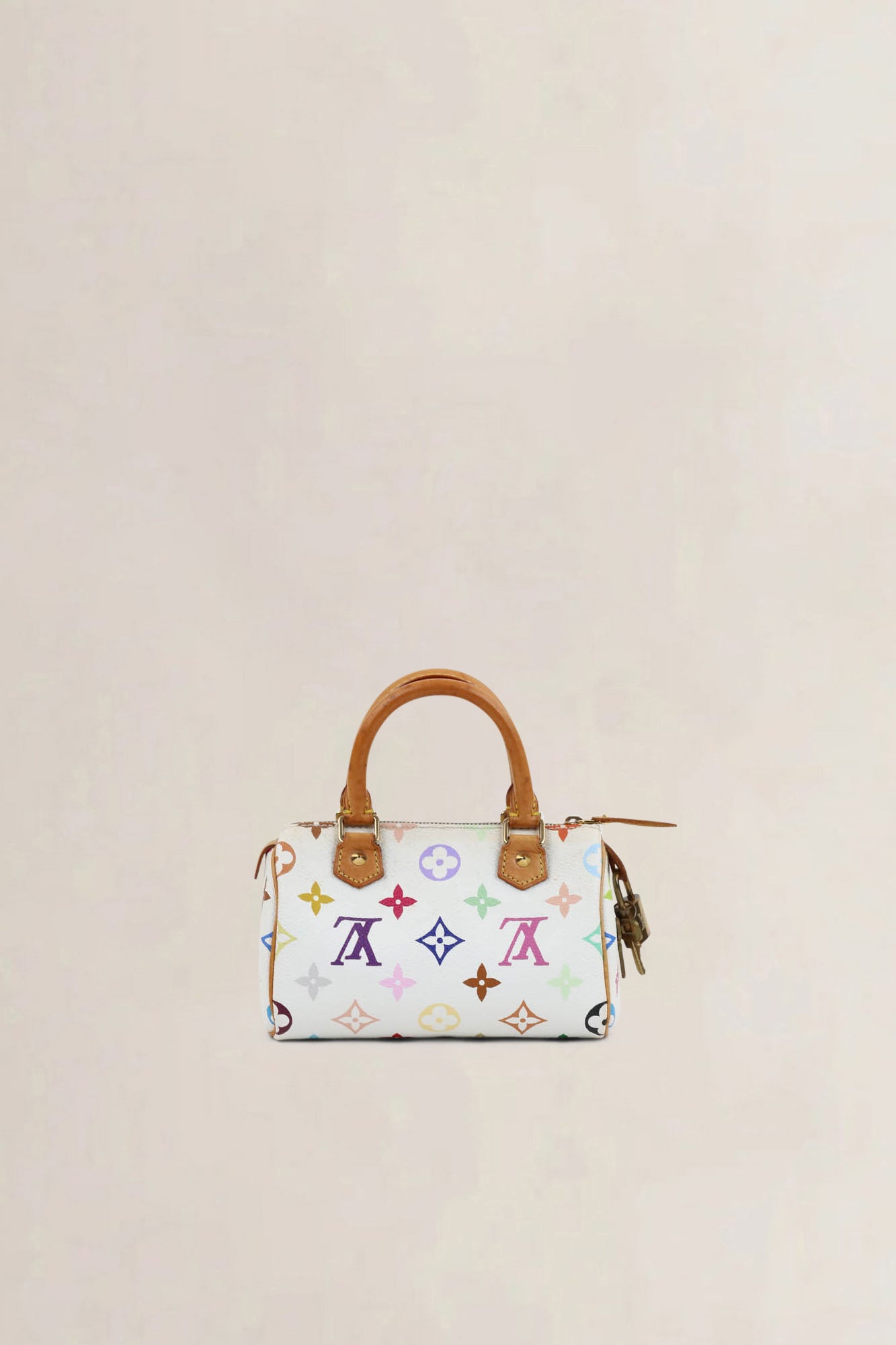 Louis Vuitton x Takashi Murakami Nano Speedy Top Handle Bag