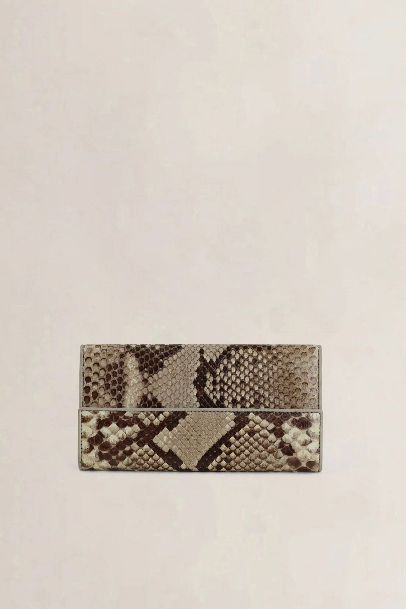 Gucci Python Continental Tiger Head Wallet