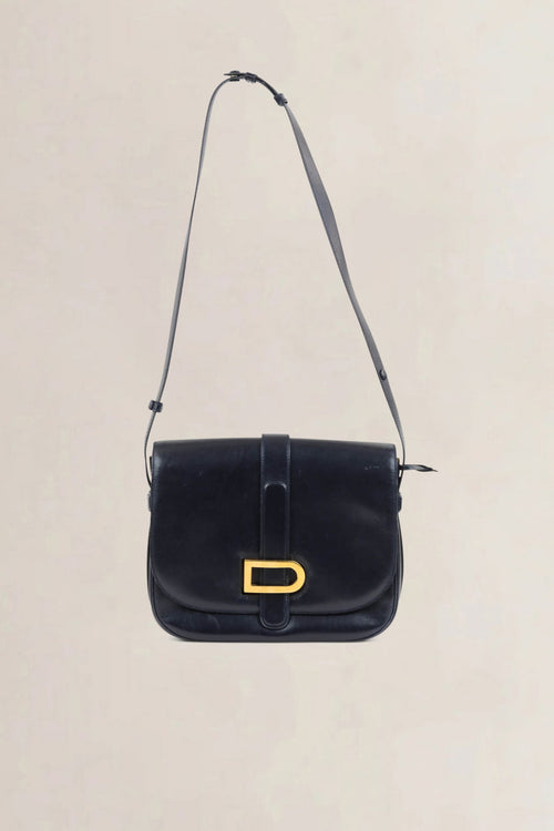 Delvaux Vintage Blue Shoulder Bag