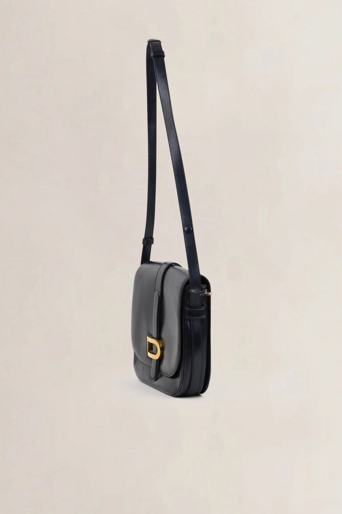 Delvaux Vintage Blue Shoulder Bag