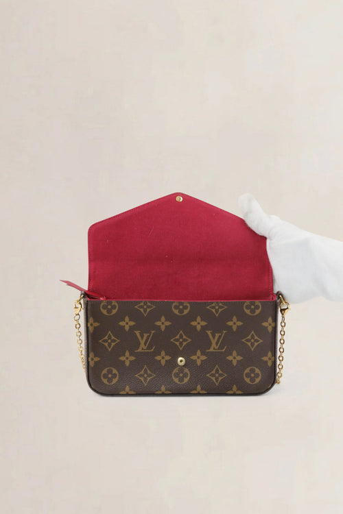 Louis Vuitton Monogram Félicie Crossbody Bag