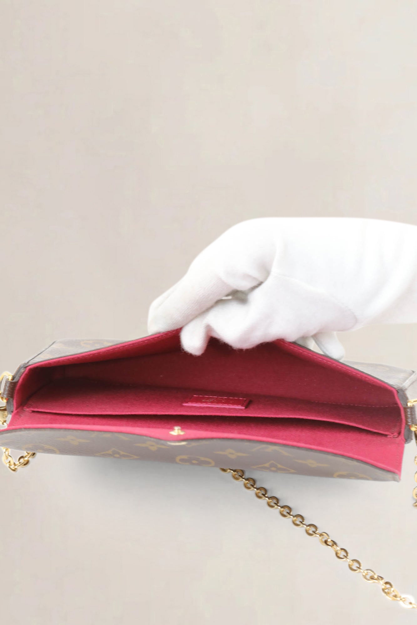 Louis Vuitton Monogram Félicie Crossbody Bag