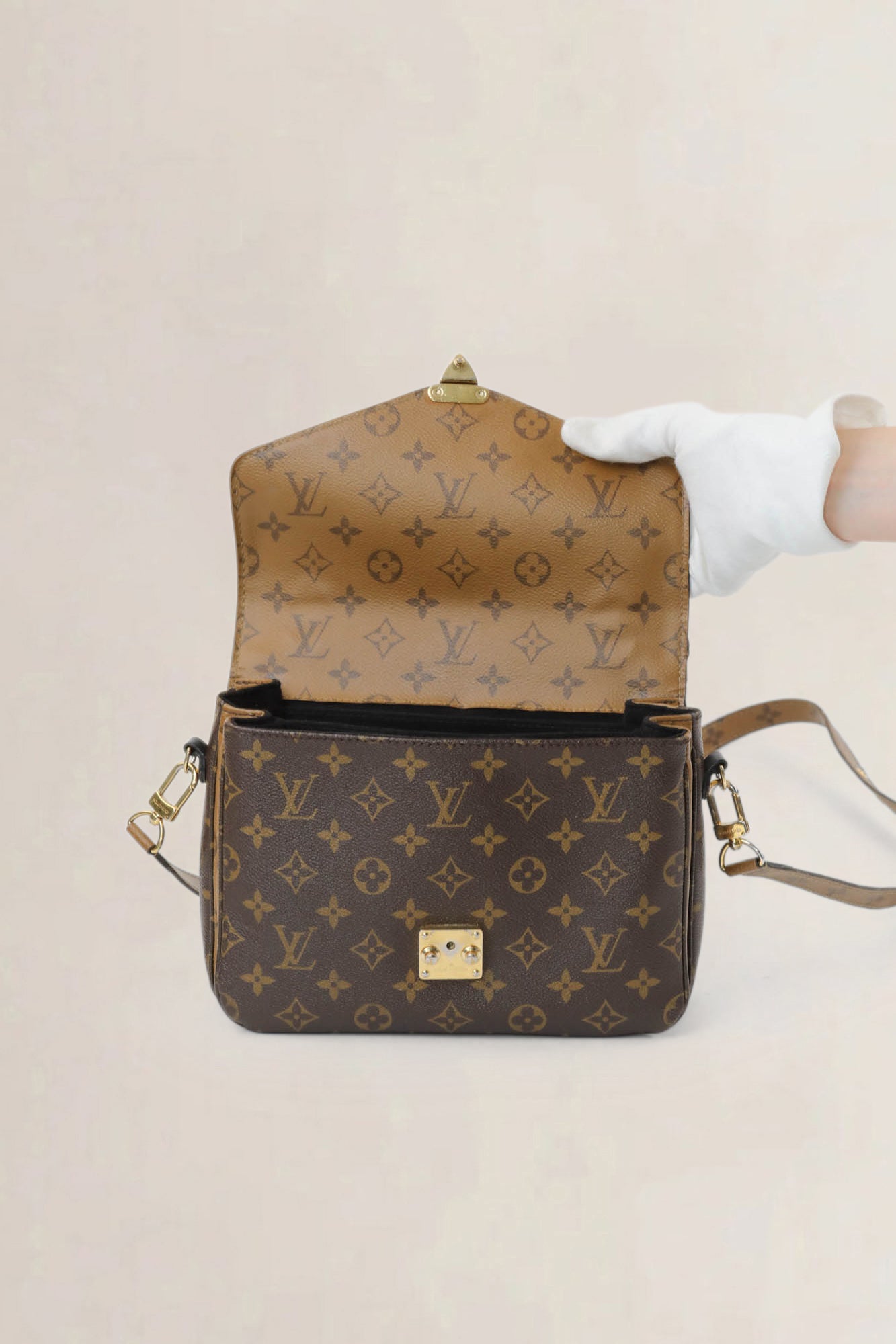 Louis Vuitton Monogram Reverse Canvas Métis Crossbody Bag