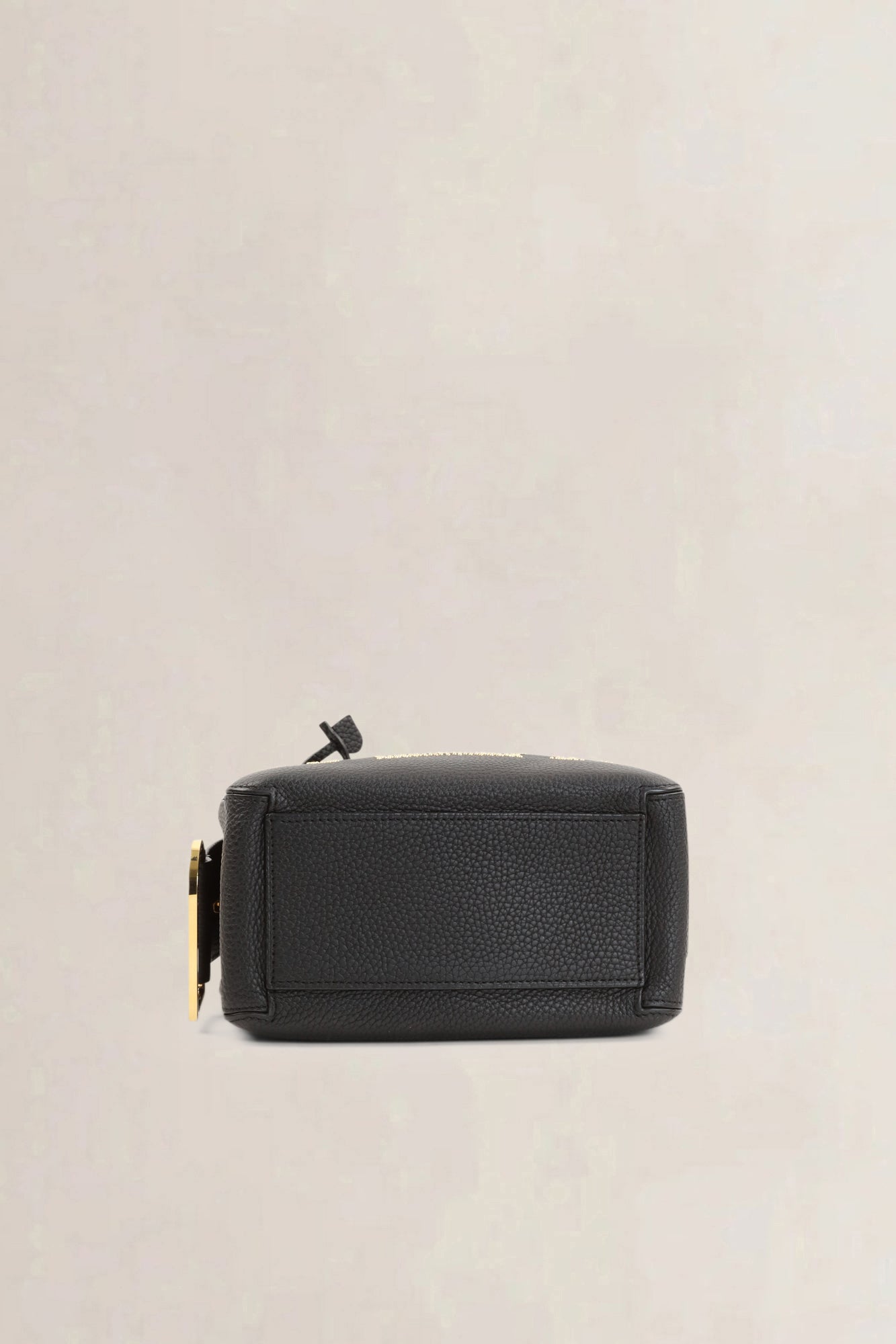 Delvaux Black Cool Box "1829" Studs Crossbody Bag