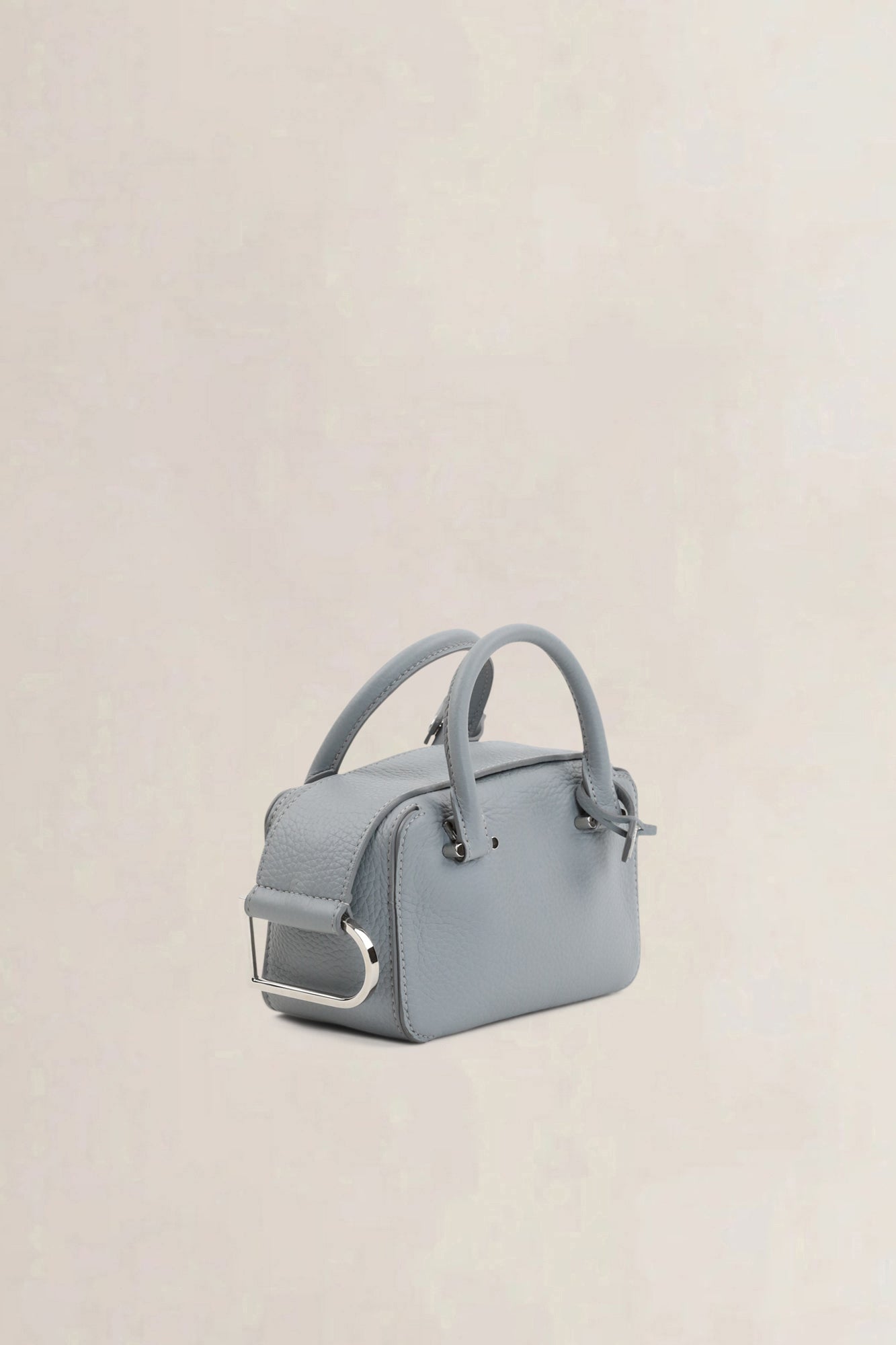 Delvaux Grey/Blue Coolbox Nano Crossbody Bag