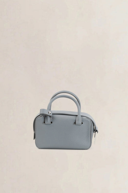 Delvaux Grey/Blue Coolbox Nano Crossbody Bag