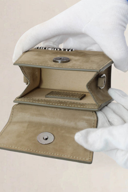 Jacquemus Chiquito Nubuck Nano Crossbody Bag