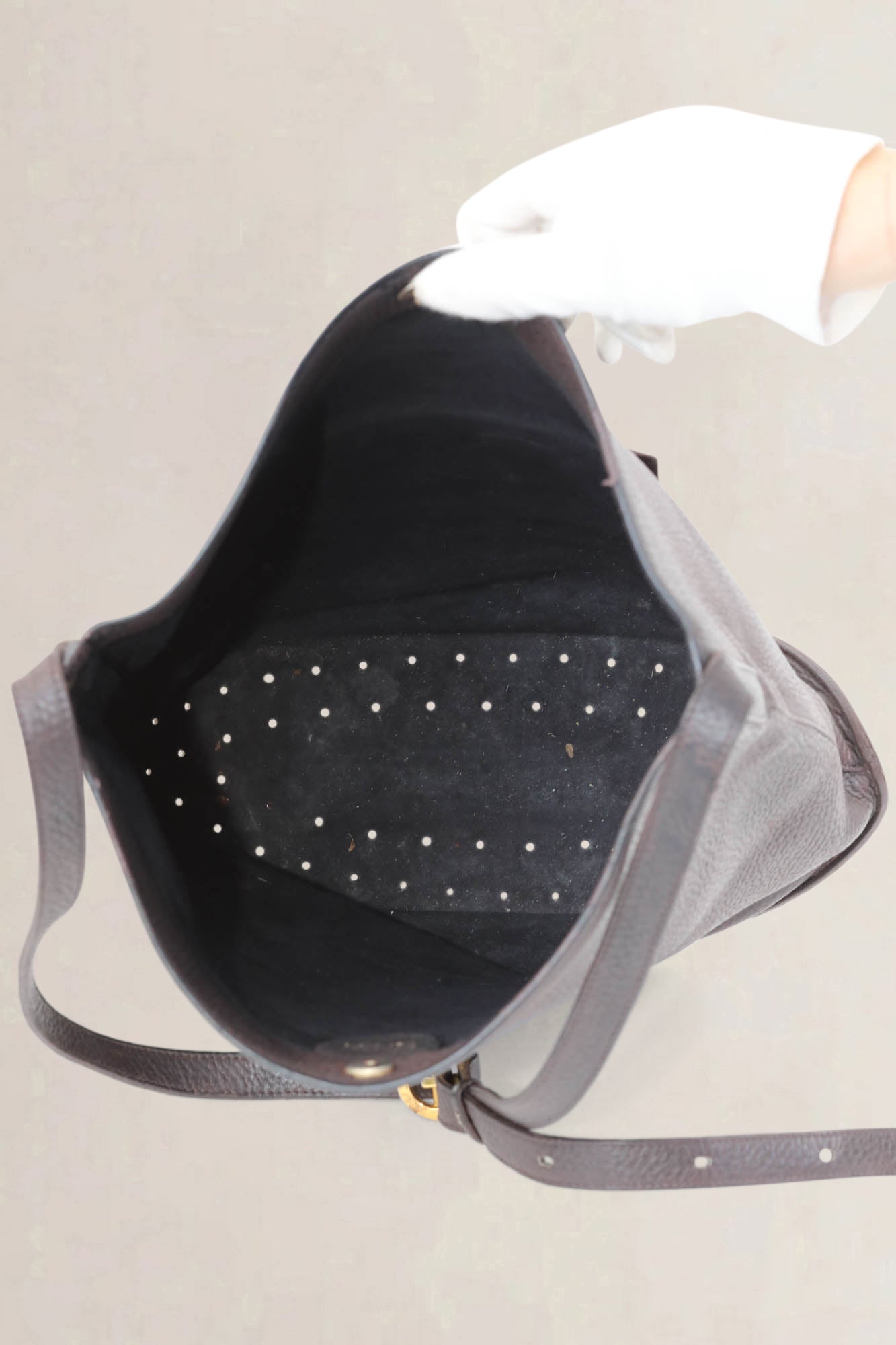 Delvaux Black Le Pin Crossbody Bag