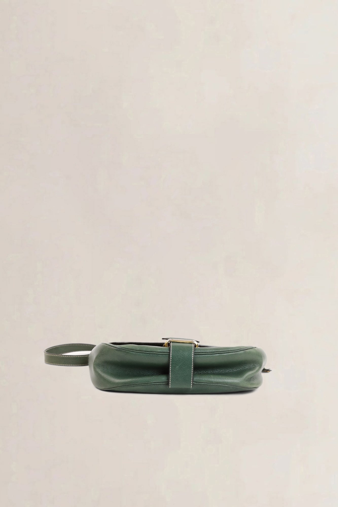 Delvaux Green Leather Crossbody Bag