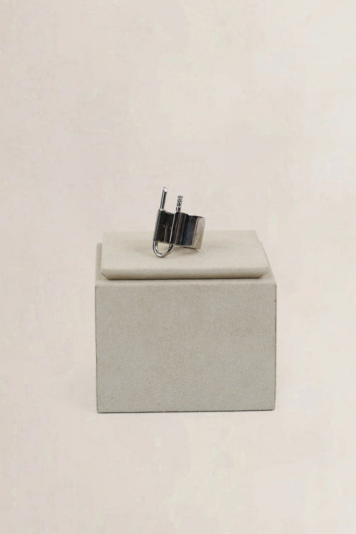 Givenchy U-Lock Silver-tone Ring