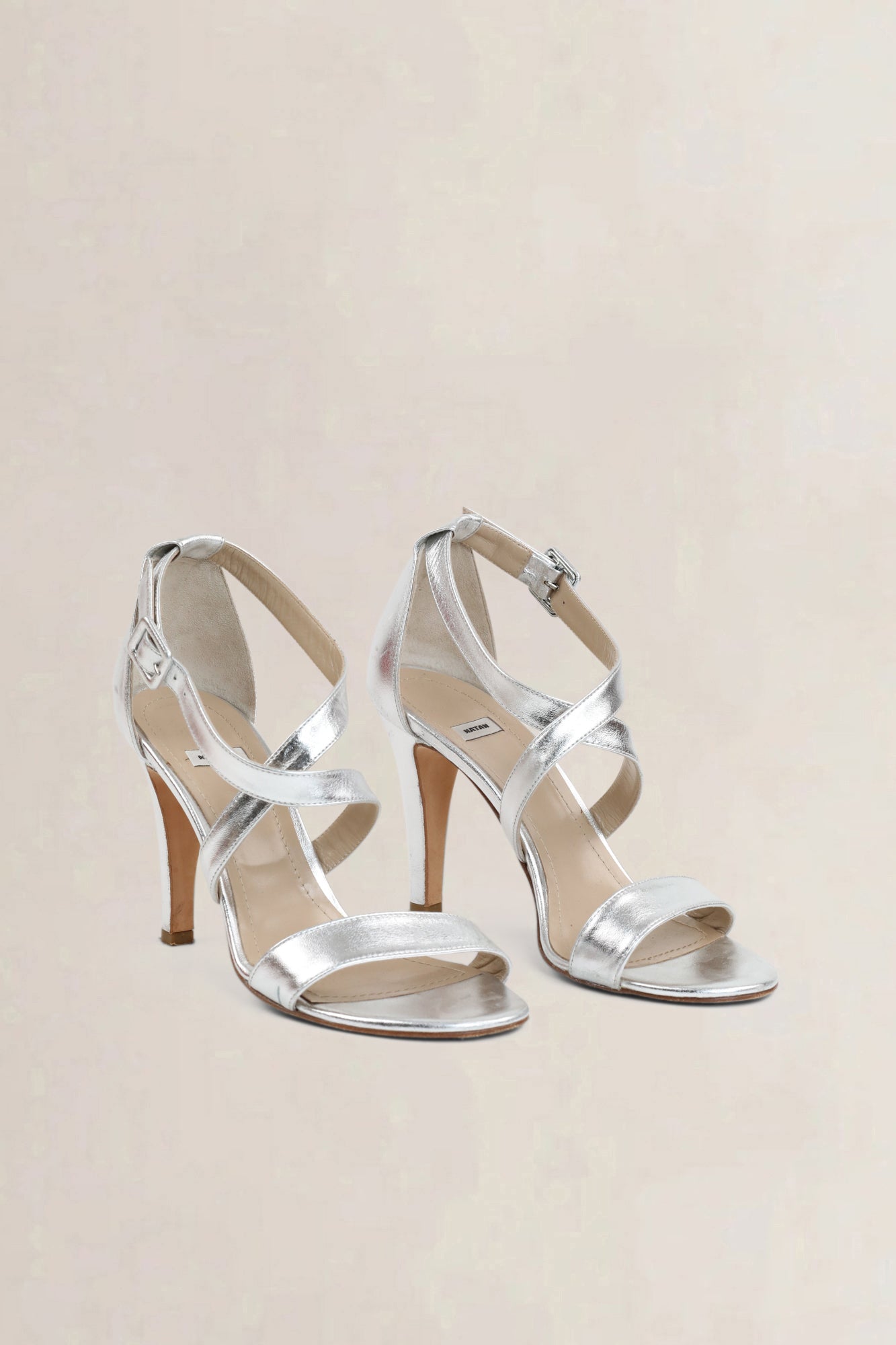 Natan Silver Heels