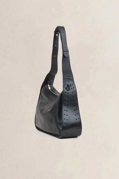 Delvaux Black Pensée Shoulder Bag