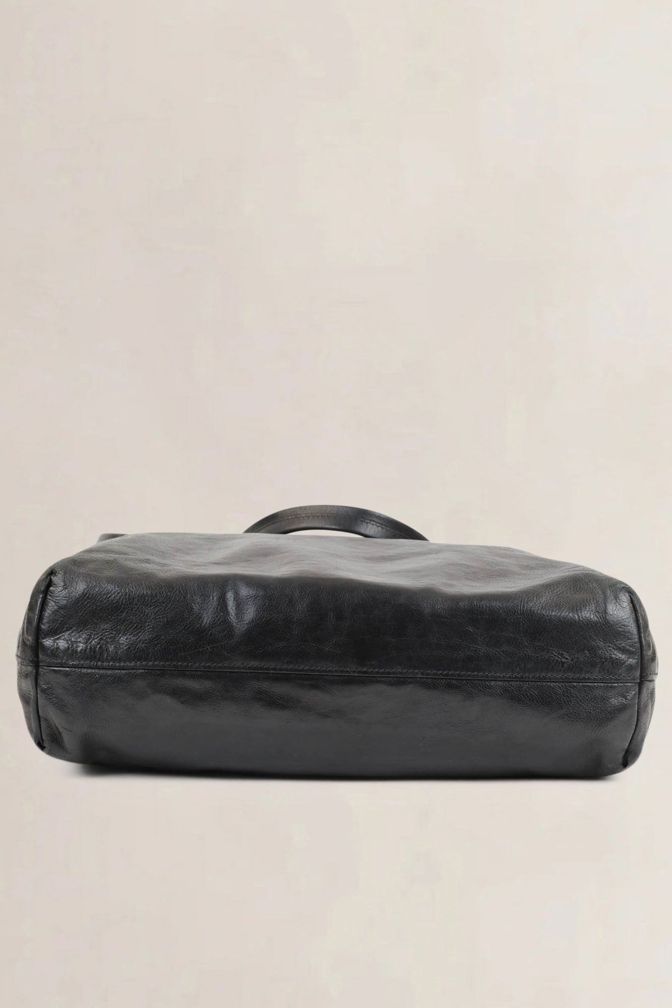 Prada Black Leather Shoulder Bag