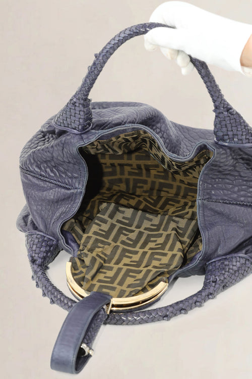Fendi Purple Spy Shoulder Bag