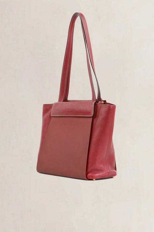 Delvaux Rosso Mirage Shoulder Bag