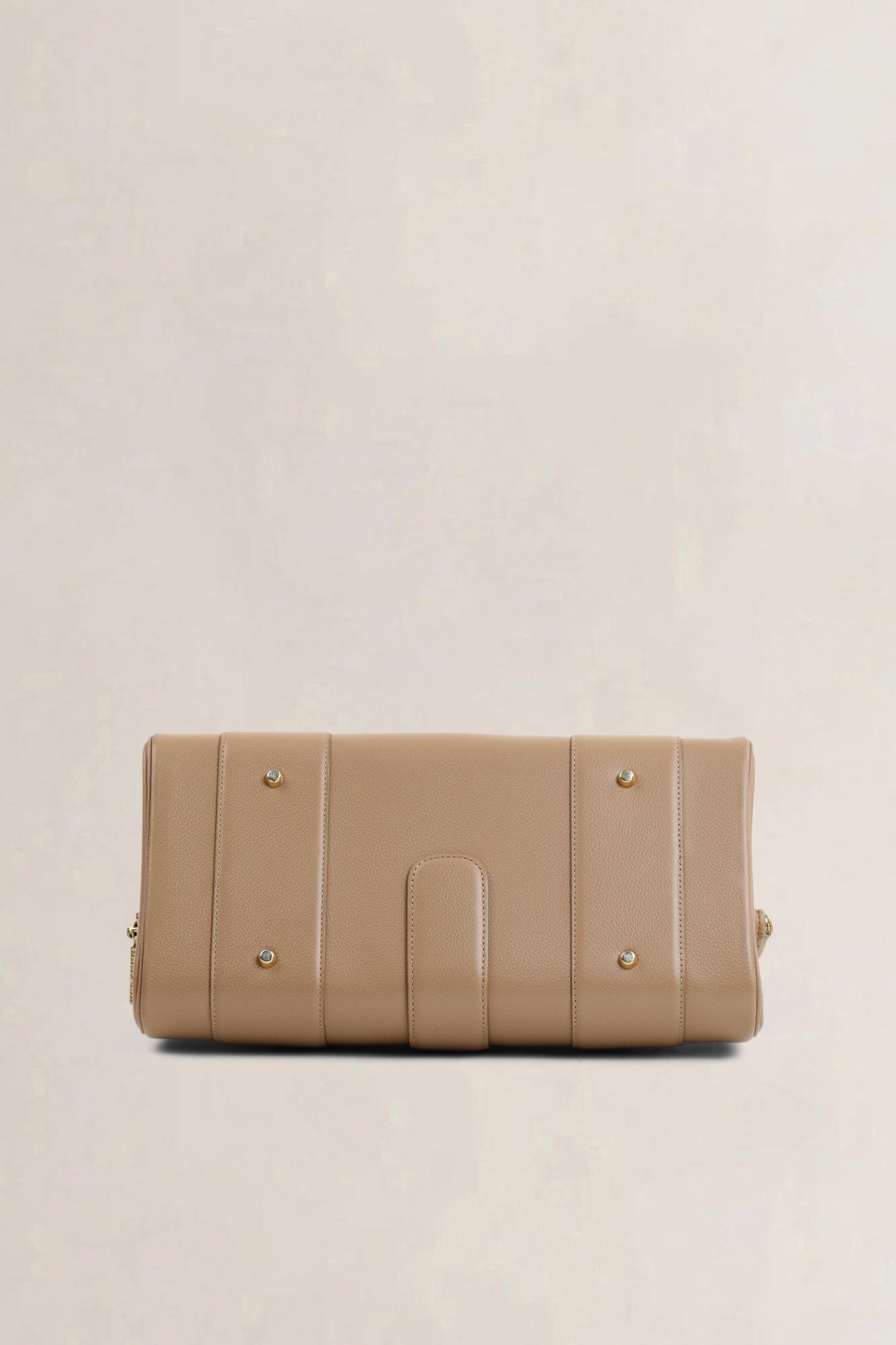 Delvaux Taupe Le Georges GM Shoulder Bag