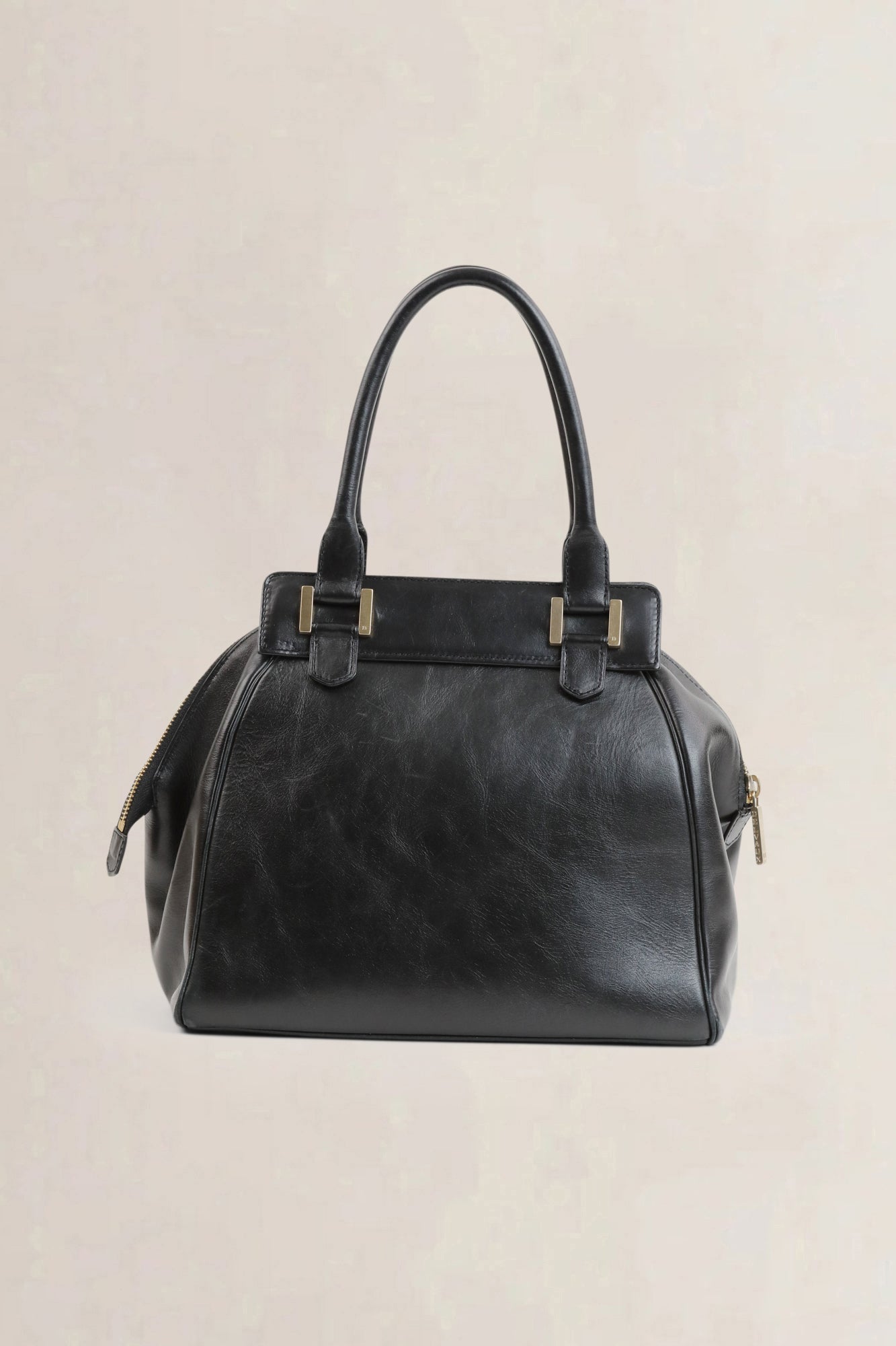 Delvaux Black Coquin Shoulder Bag