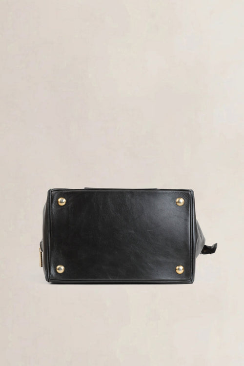 Delvaux Black Coquin Shoulder Bag