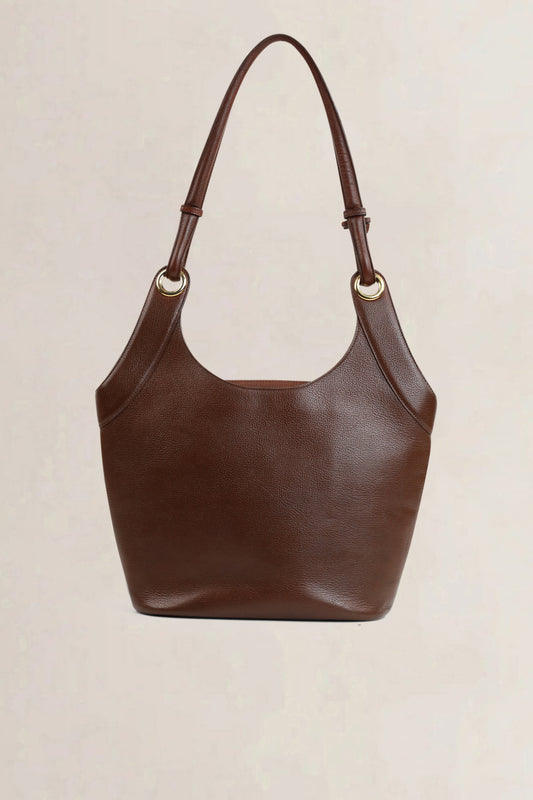 Delvaux Brown Séducteur Shoulder Bag