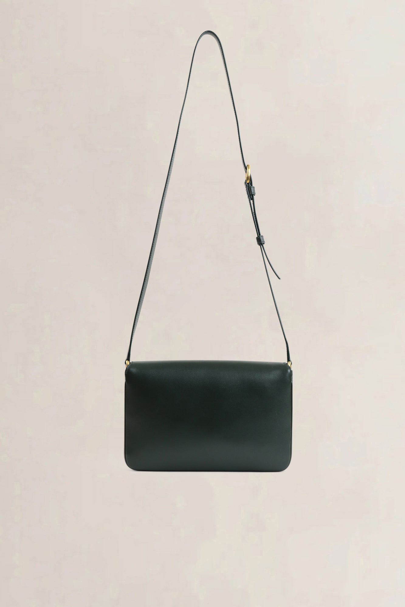 Saint Laurent Green Le Maillon Crossbody Bag